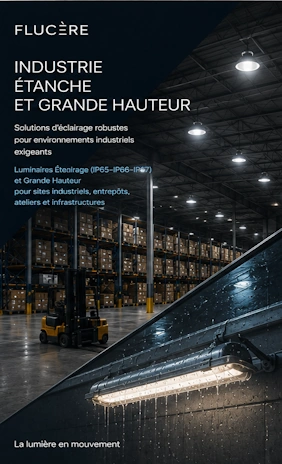 Catalogue Éclairage Industriel Étanchet Et Grande Hauteur Étanche LED FLUCERE